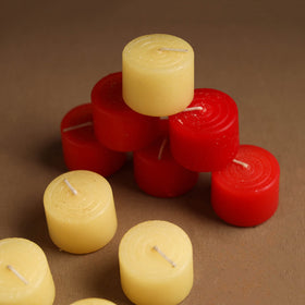  Aromatic Pillar Candles (Set of 10) 