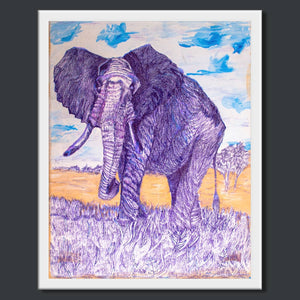  Handpainted Art Work On Canvas by Meenakshi Ratnakar 