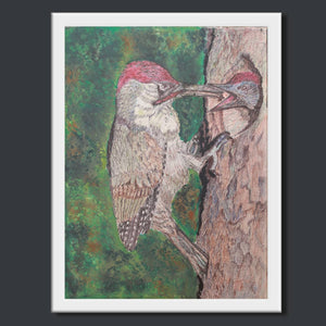  Handpainted Art Work On Canvas by Meenakshi Ratnakar 