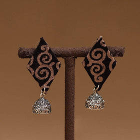 Ashiya gs fabart handmade earrings - handcrafted