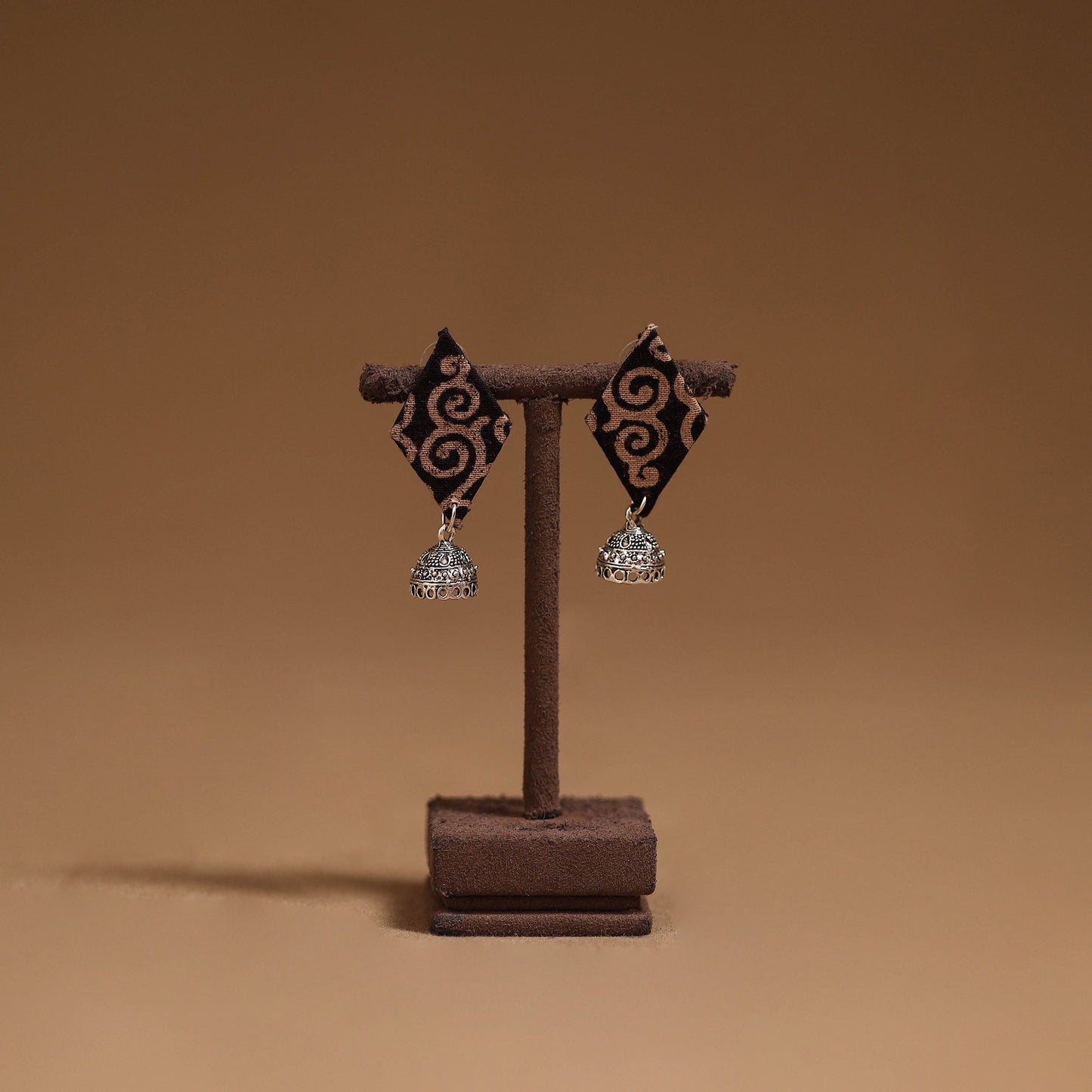 Ashiya gs fabart handmade earrings - handcrafted