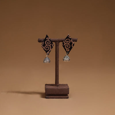 Ashiya gs fabart handmade earrings - handcrafted