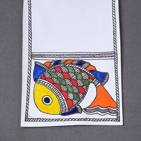 Assorted - madhubani handpainted post card (3.5 x 5.5 in)