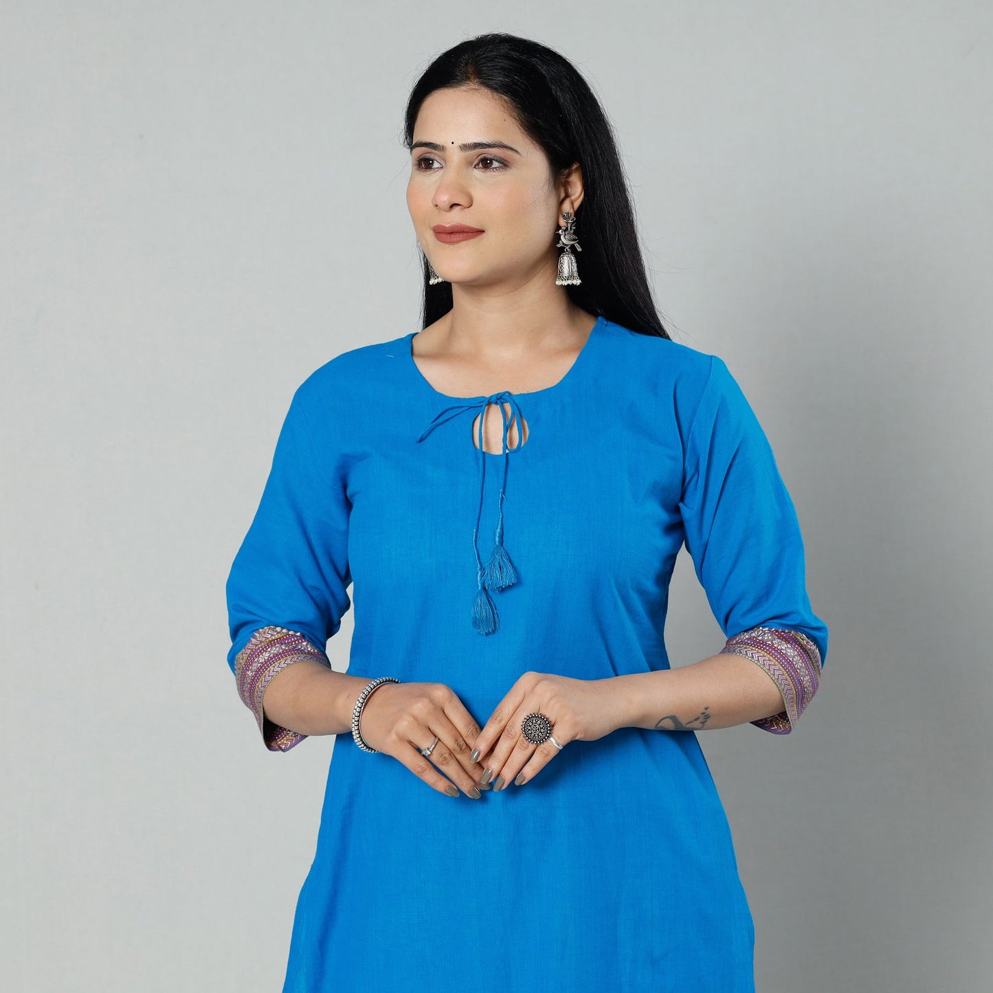 Buy Dharwad Cotton Long Kurti Online at iTokri.com