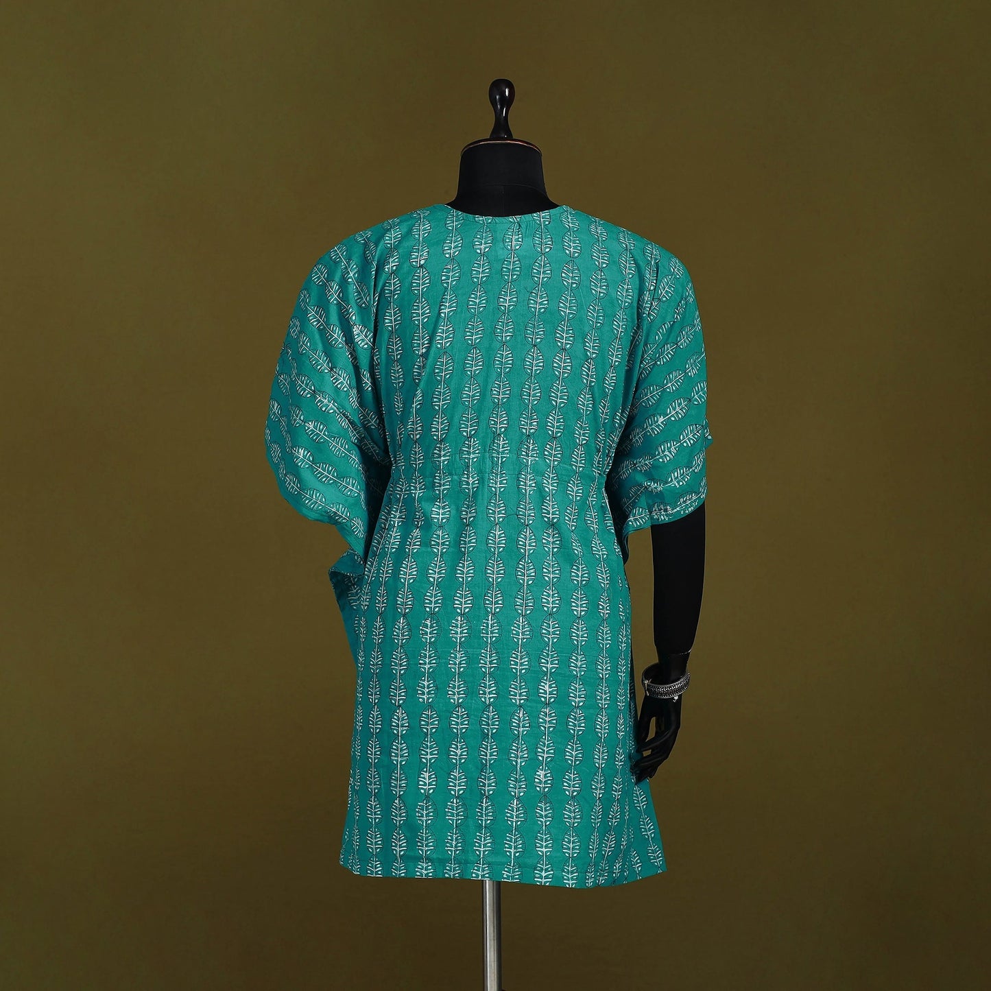 Natural dyed hand akola cotton medium kaftan 81