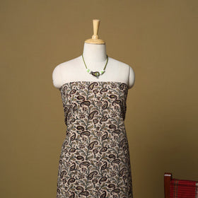 Pedana kalamkari cotton 2pc unstitched dress material