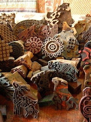 Designs and motifs Sanganeri, Image Credit:- Pinterest