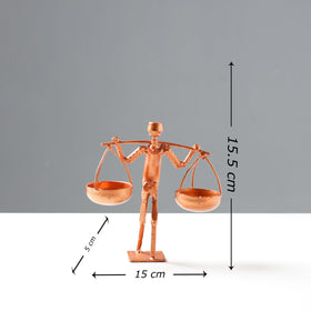  Handmade Recycled Metal Sculpture by Debabrata Ruidas 