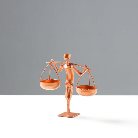  Handmade Recycled Metal Sculpture by Debabrata Ruidas 