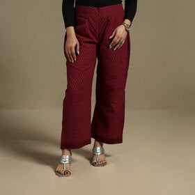 Bagh block print cotton elasticated palazzo 23 - s
