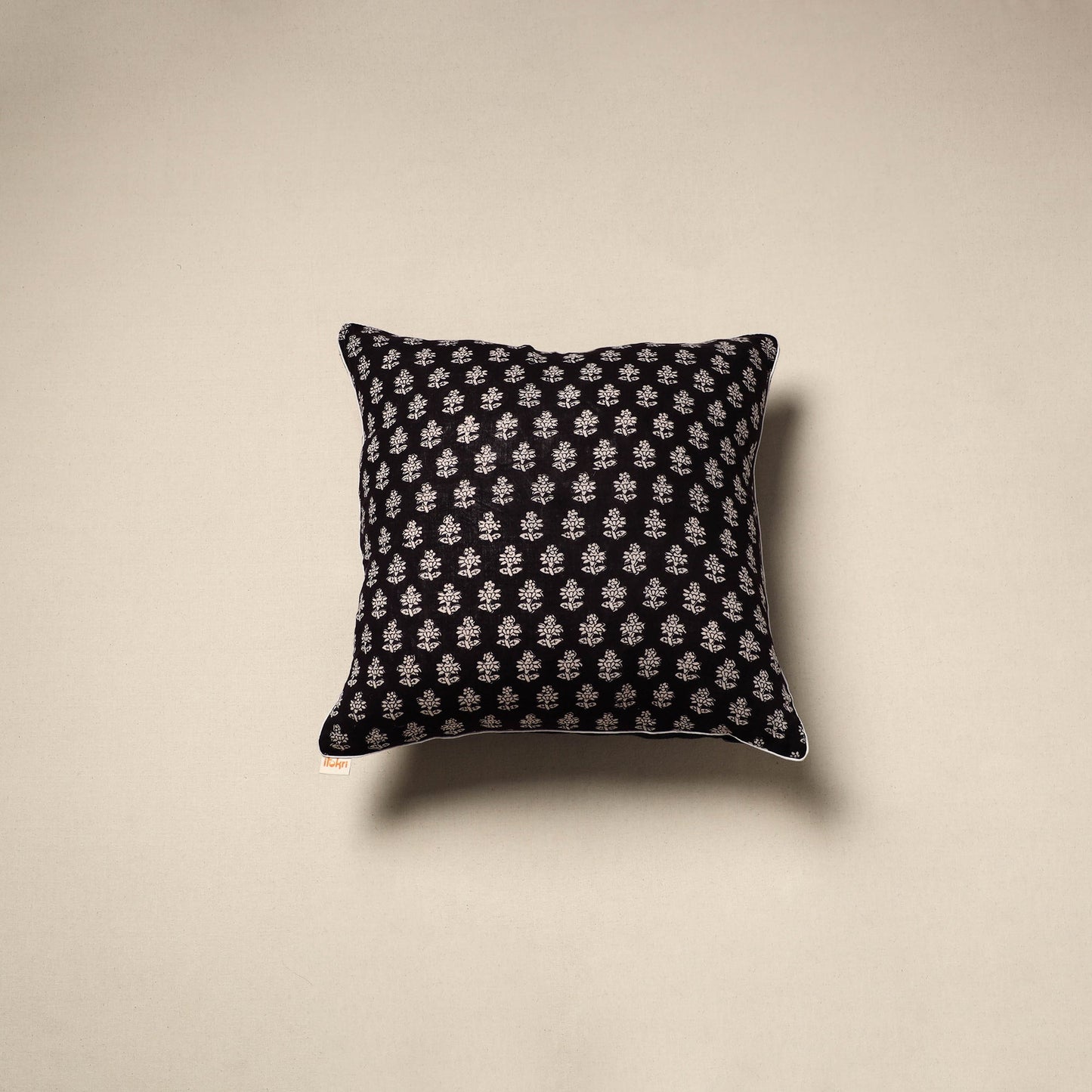 Bagh cotton cushion cover 89 - handcrafted