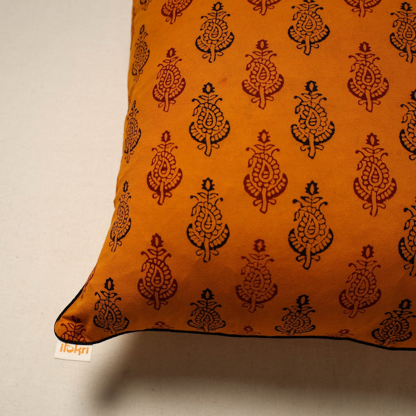 Bagh cotton cushion cover 94 - handcrafted
