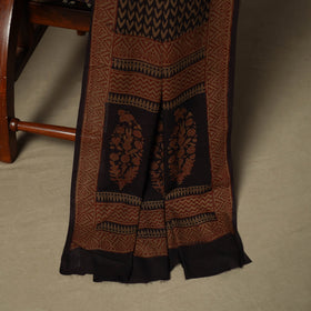 Bagh hand block print natural dyed cotton 3pc unstitched