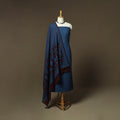 Bagh hand block print natural dyed cotton 3pc unstitched