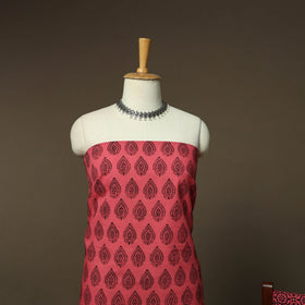 Bagh hand block print natural dyed cotton 3pc unstitched
