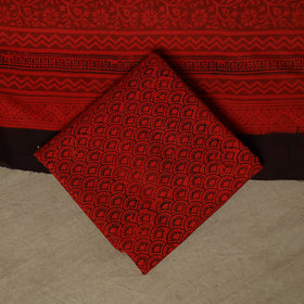 Bagh hand block print natural dyed cotton 3pc unstitched