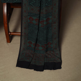 Bagh hand block print natural dyed cotton 3pc unstitched