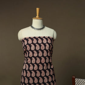 Bagh hand block print natural dyed cotton 3pc unstitched