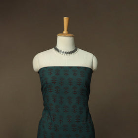 Bagh hand block print natural dyed cotton 3pc unstitched