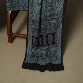 Bagh hand block print natural dyed cotton 3pc unstitched