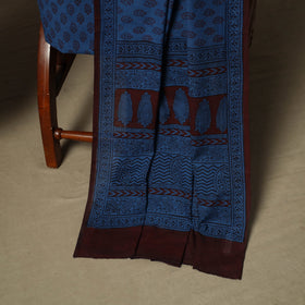 Bagh hand block print natural dyed cotton 3pc unstitched