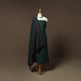 Bagh hand block print natural dyed cotton 3pc unstitched