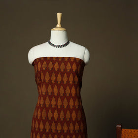 Bagh hand block print natural dyed cotton 3pc unstitched