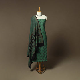 Bagh hand block print natural dyed cotton 3pc unstitched