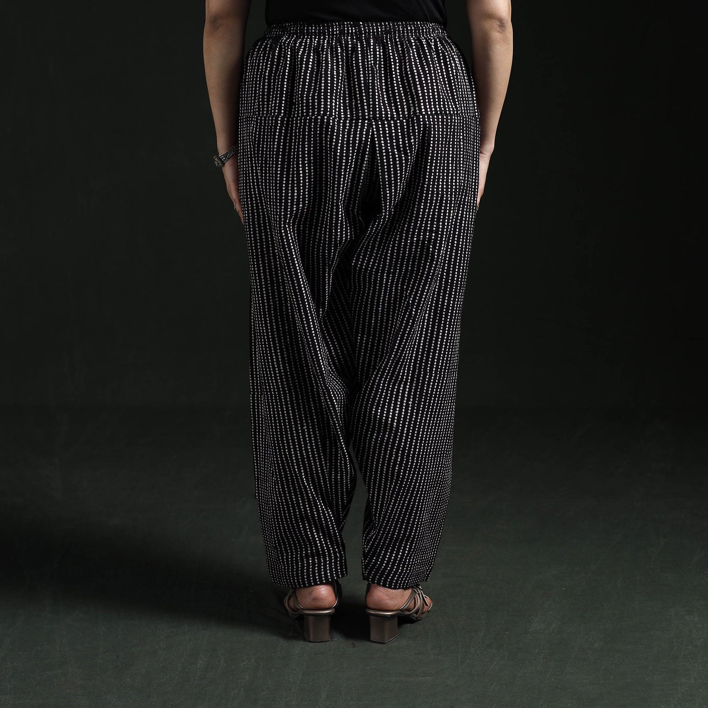 Bagh hand block print natural dyed cotton salwar 14