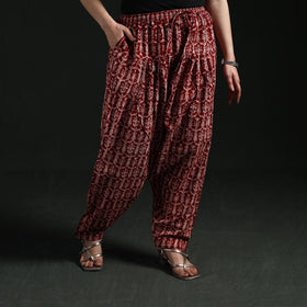 Bagh hand block print natural dyed cotton salwar 15