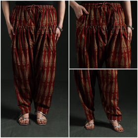 Bagh hand block print natural dyed cotton salwar 17