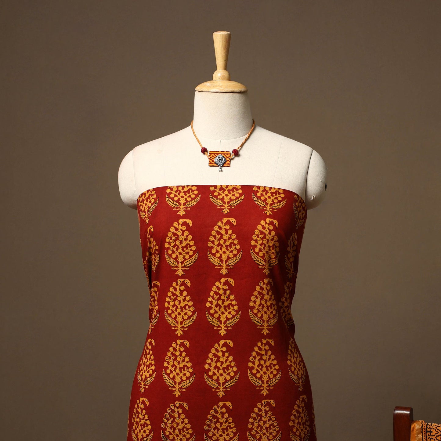 Bagh hand cotton 2pc unstitched dress material