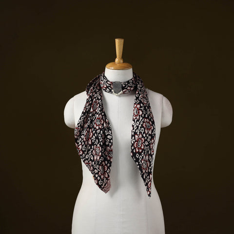 Bagh modal silk pendant necklace scarf 62 - handcrafted