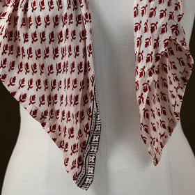 Bagh modal silk pendant necklace scarf 71 - handcrafted