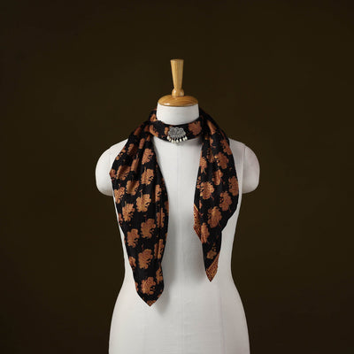 Bagh modal silk pendant necklace scarf 77 - handcrafted