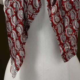 Bagh modal silk pendant necklace scarf 79 - handcrafted