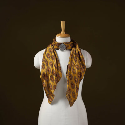 Bagh modal silk pendant necklace scarf 81 - handcrafted