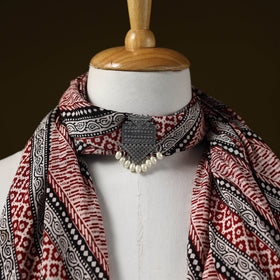 Bagh modal silk pendant necklace scarf 88 - handcrafted