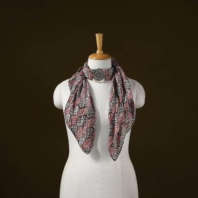 Bagh modal silk pendant necklace scarf 65 - handcrafted