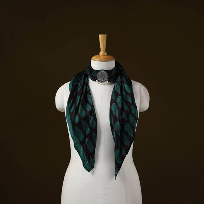 Bagh modal silk pendant necklace scarf 67 - handcrafted