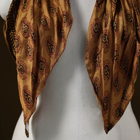 Bagh modal silk pendant necklace scarf 68 - handcrafted