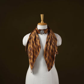 Bagh modal silk pendant necklace scarf 68 - handcrafted