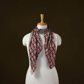 Bagh modal silk pendant necklace scarf 79 - handcrafted