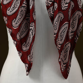 Bagh modal silk pendant necklace scarf 80 - handcrafted