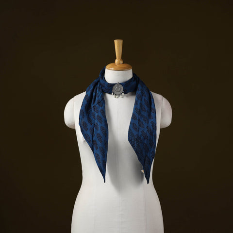 Bagh modal silk pendant necklace scarf 85 - handcrafted