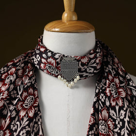 Bagh modal silk pendant necklace scarf 86 - handcrafted