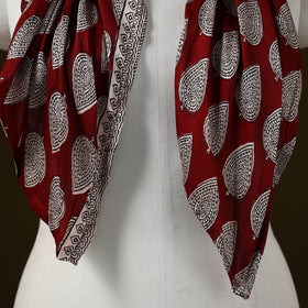 Bagh modal silk pendant necklace scarf 90 - handcrafted