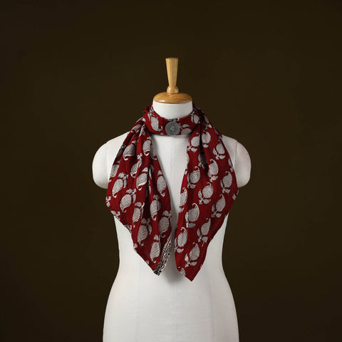 Bagh modal silk pendant necklace scarf 91 - handcrafted