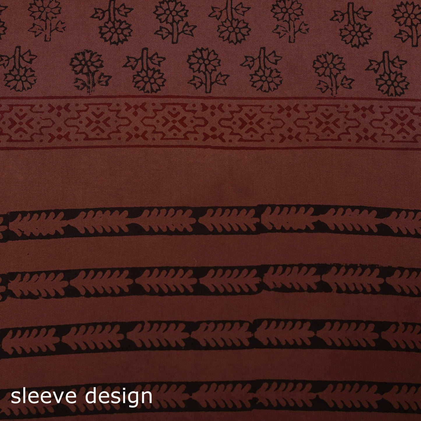 Bagh natural dyed cotton unstitched kurta material (2.95m)