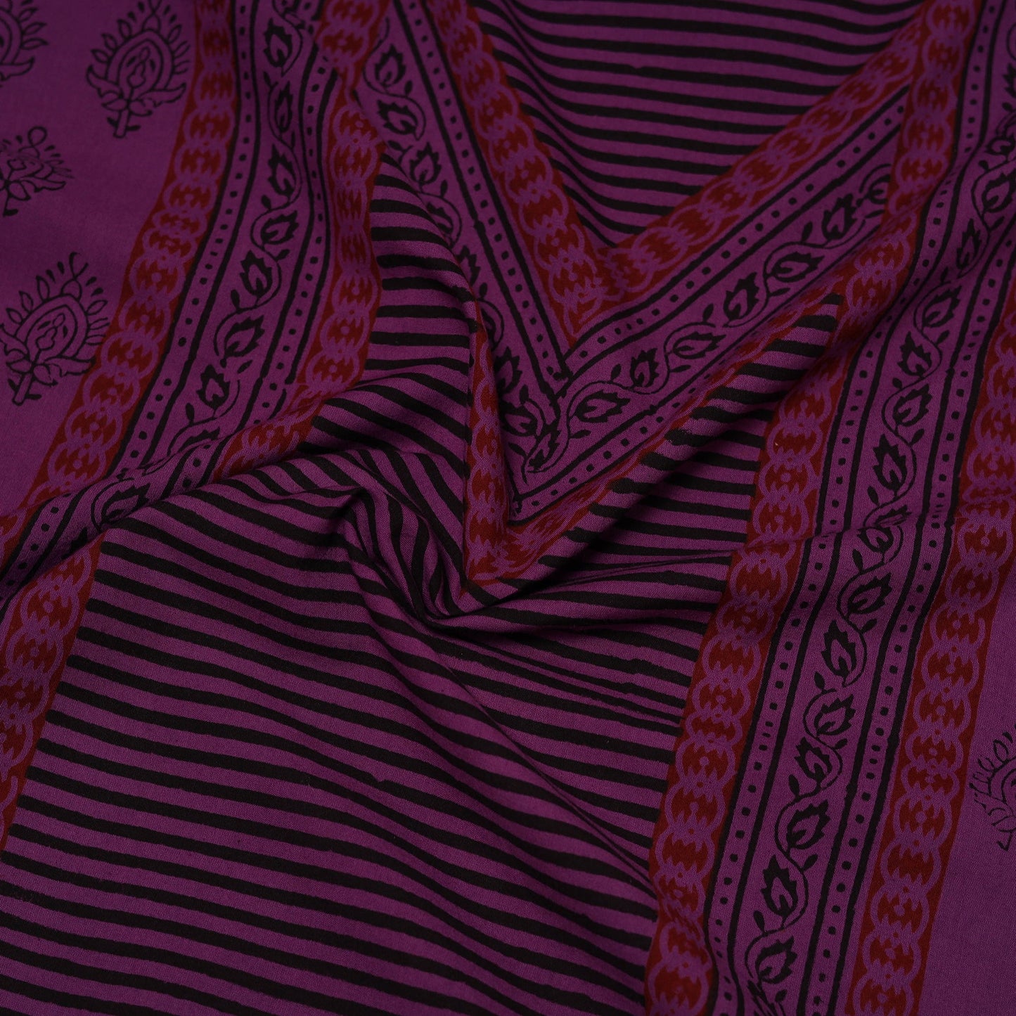 Bagh natural dyed cotton unstitched kurta material (2.9m)